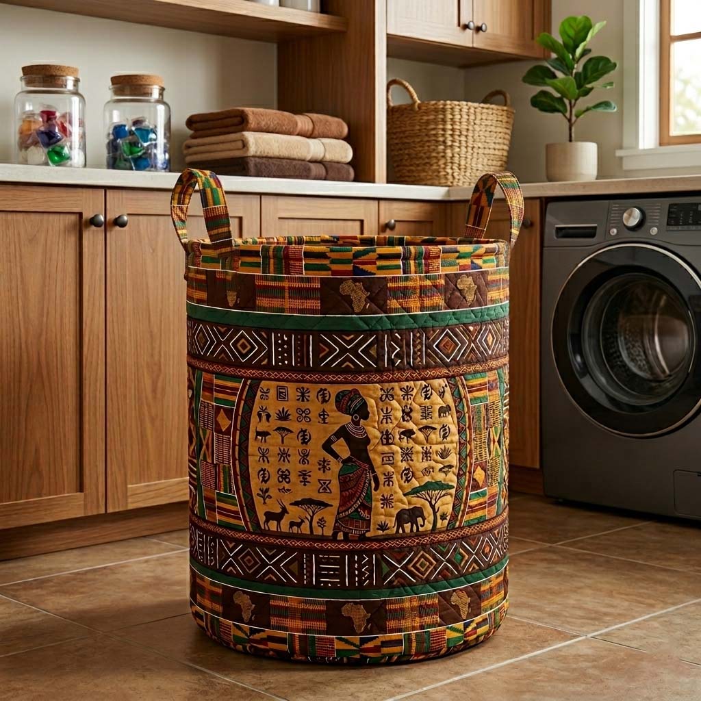 Gepolsterde wasmand Africa Legacy