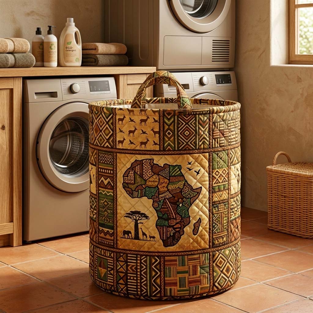 Gequilt Wasmand Afrikaans Erfgoed