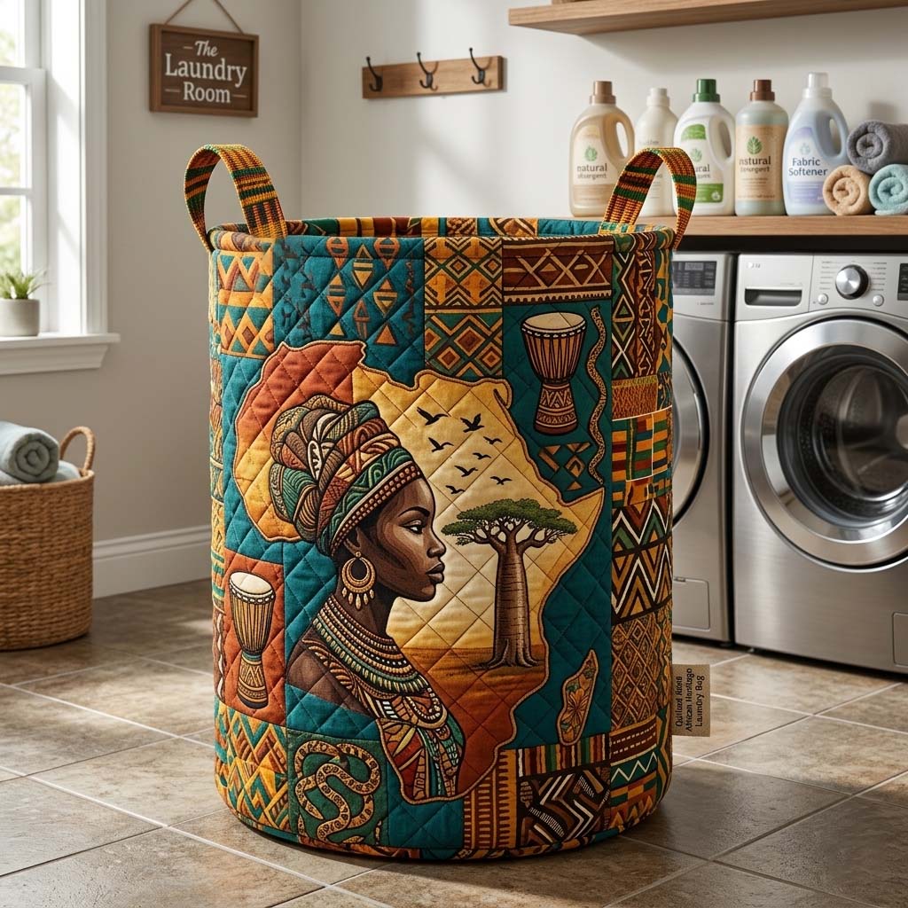 Gequilt Wasmand Erfgoed van Afrika