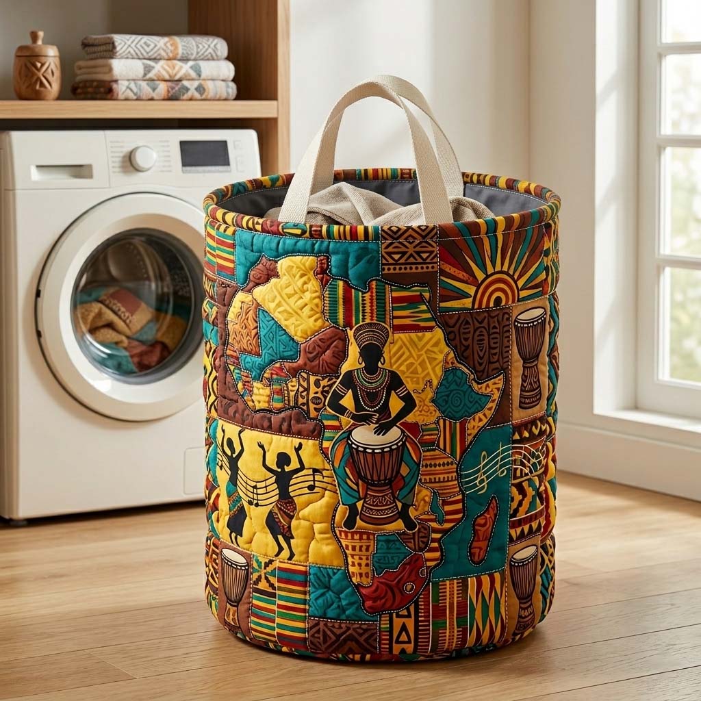 Gequilt Wasmand Rhythm Roots