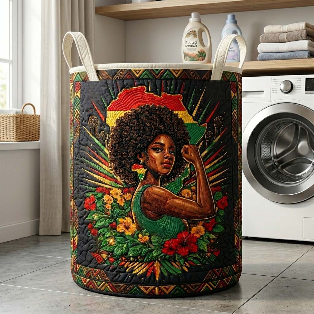 Gepolsterde wasmand Melanin Legacy