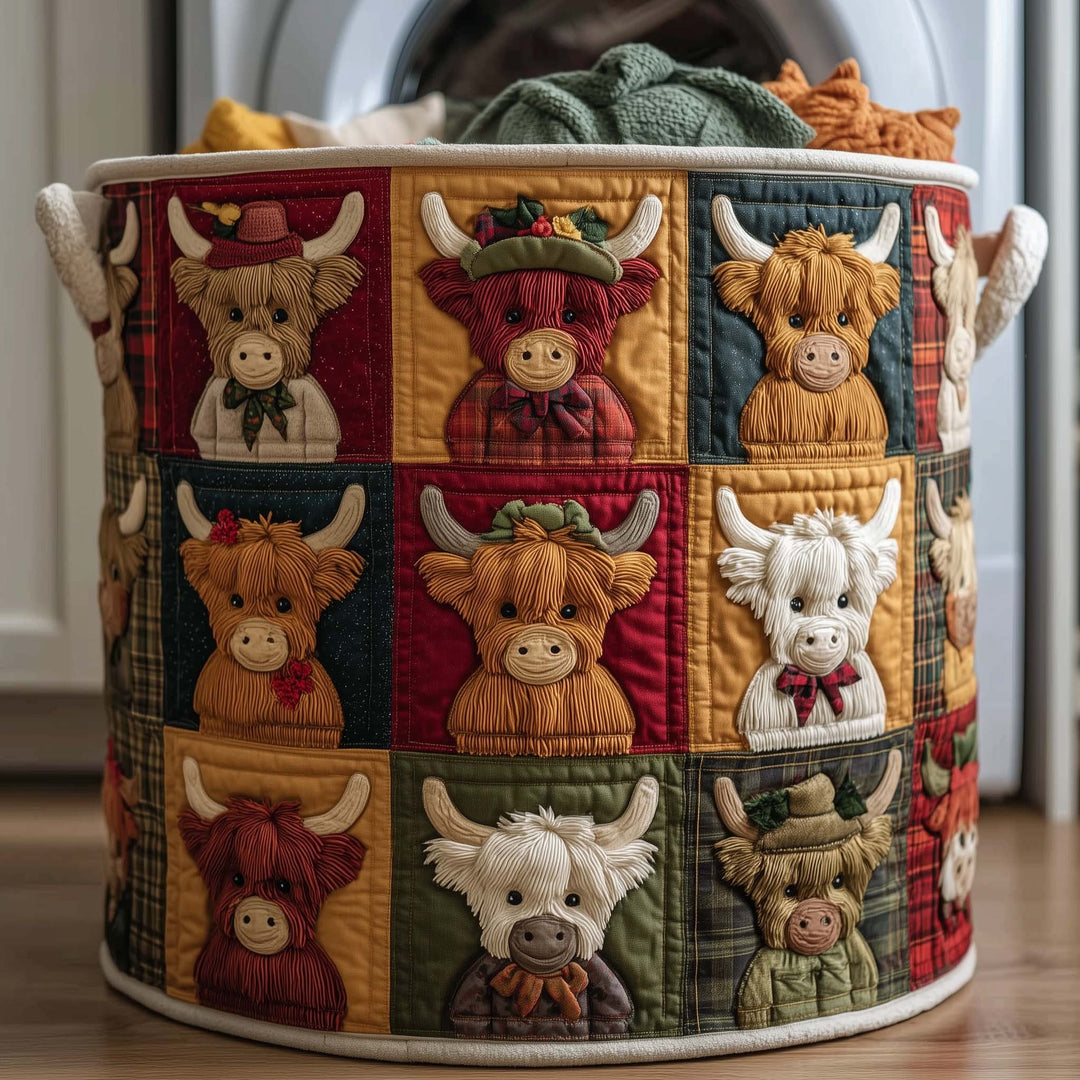 Gequilt Wasmand Hoogland Koe