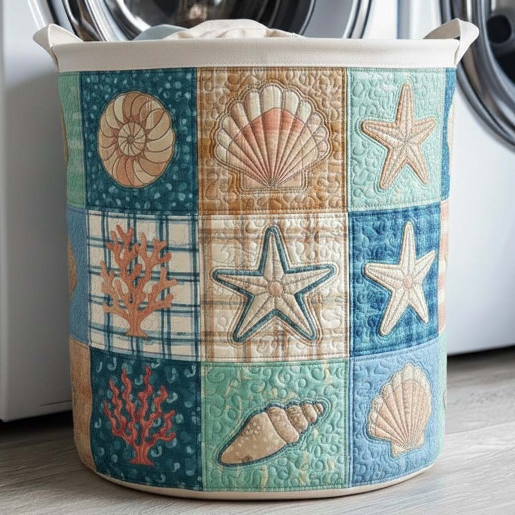Gestoffeerde Wasmand Shoreline Gems