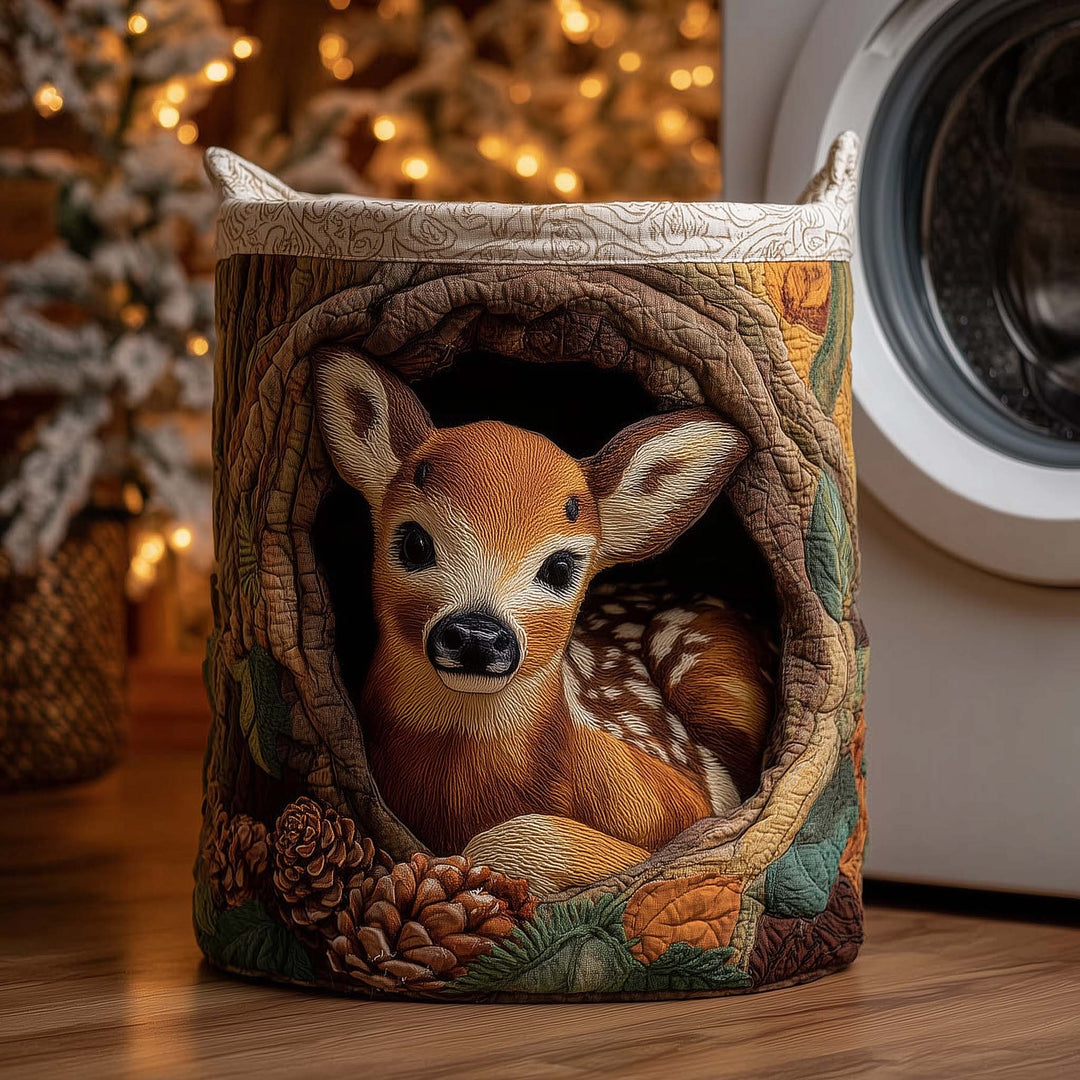 Gestoffeerde Wasmand Deerwood Hideaway