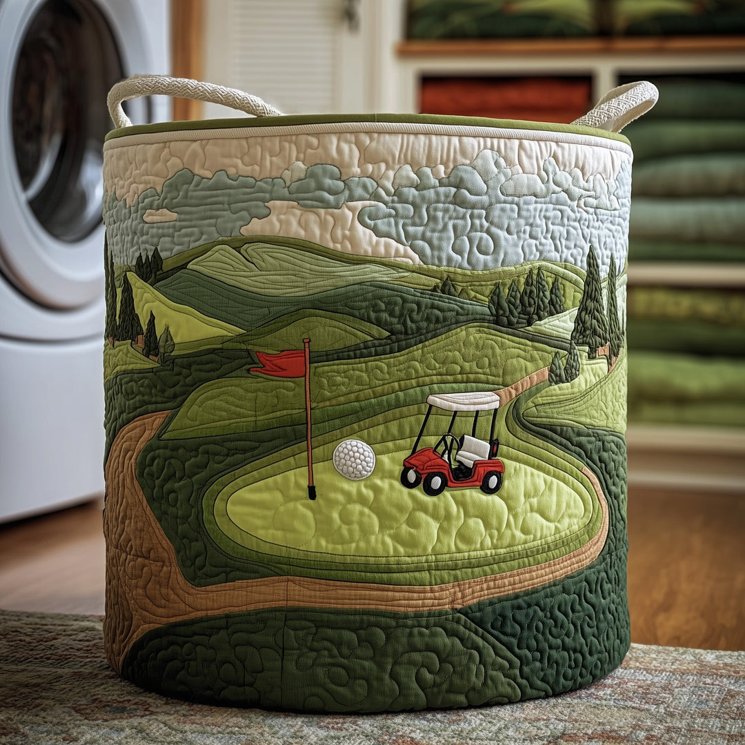 Gestoffeerde Wasmand Fairway Dreams