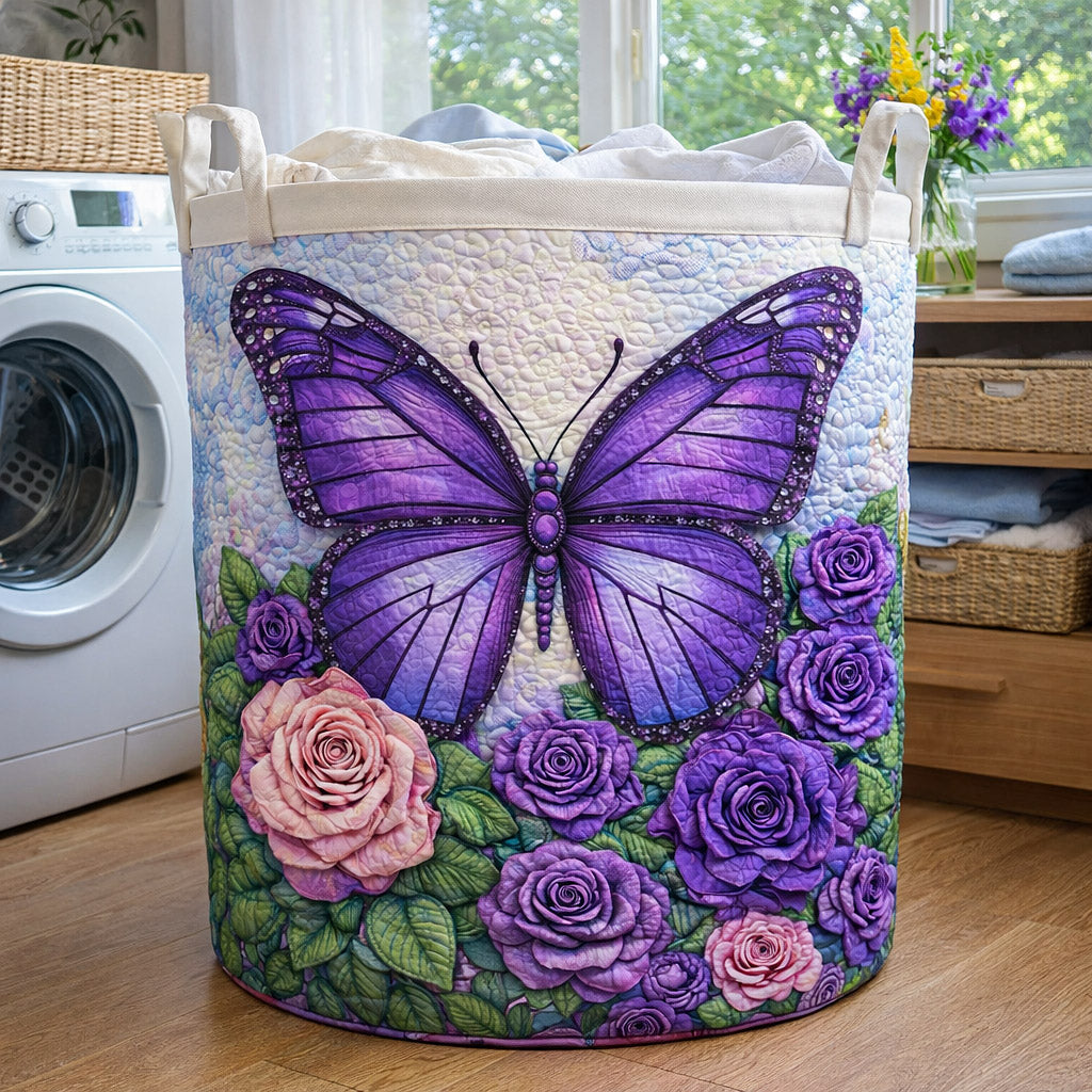 Gevoerde wasmand Meadow Flutter