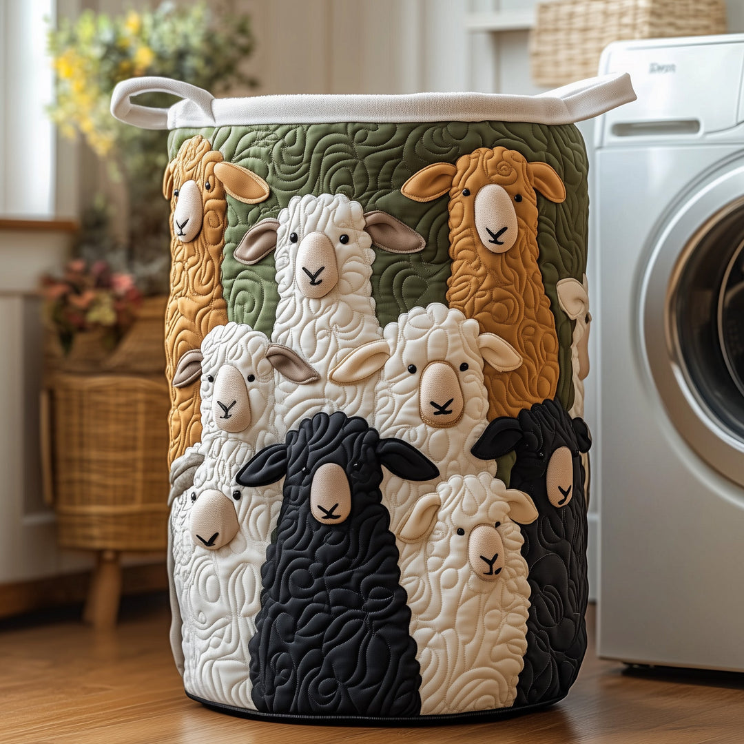 Quilt Wasmand Schapenvacht