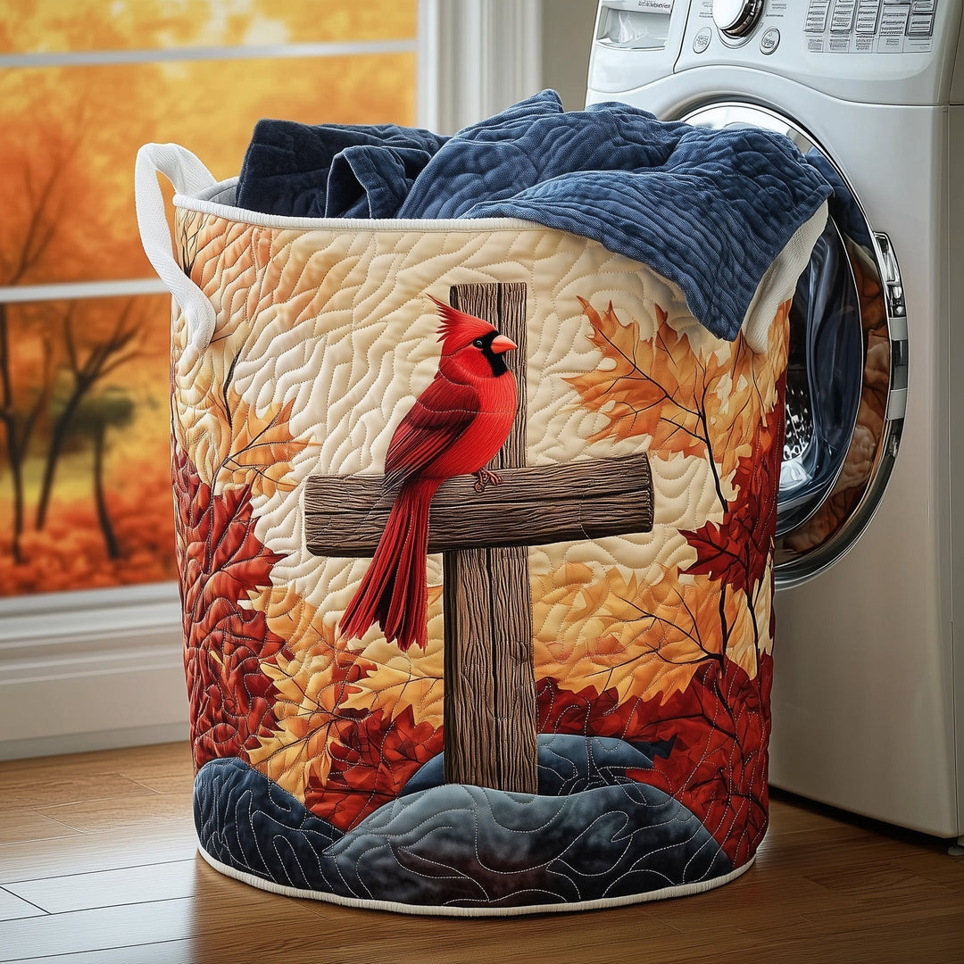 Gekleed wasmand Cardinal Faith