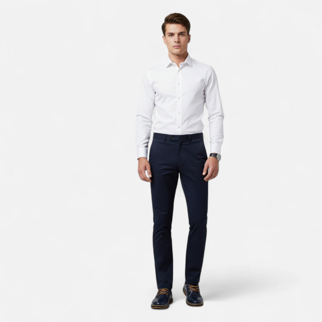 Victor - Elegante Handgemaakte Leren Schoenen voor Mannen