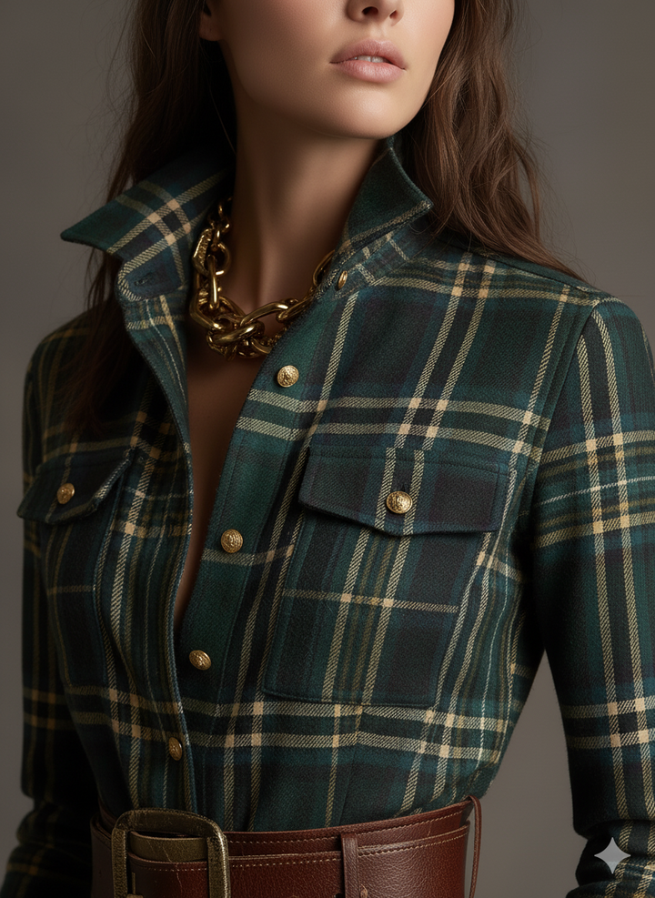 Scarlett - Jurk Met Ceintuur