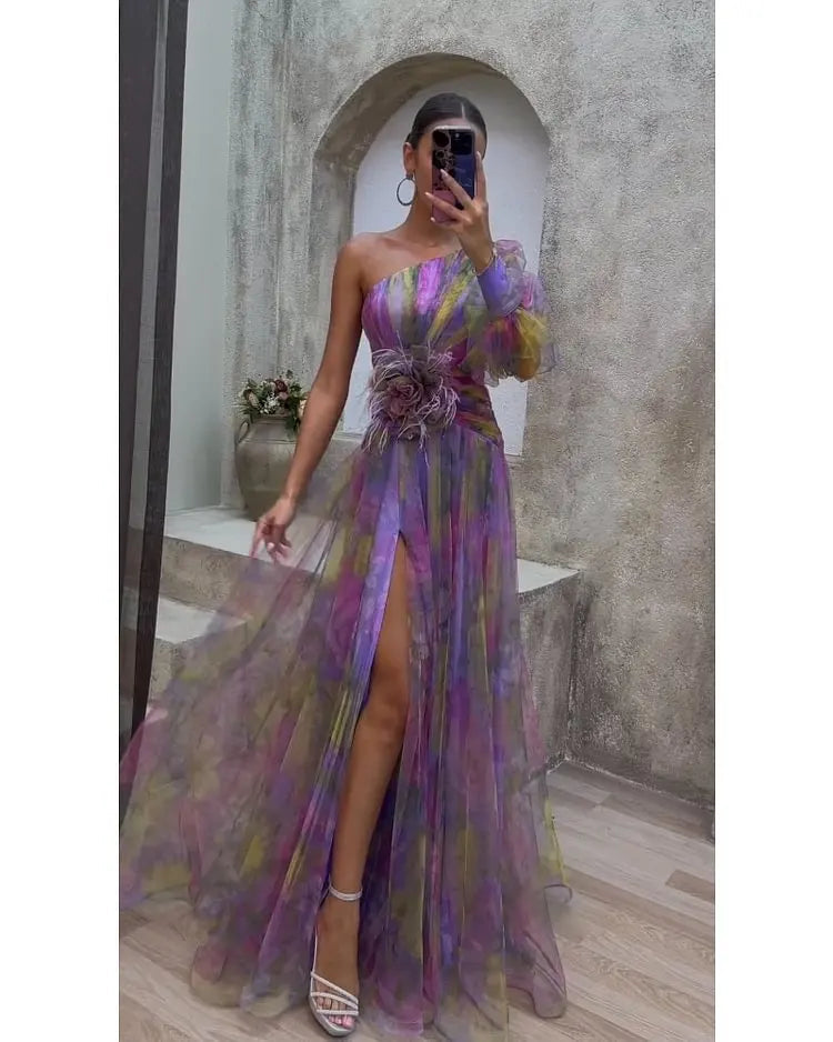 Natalie - Robe Elegantie Bloem