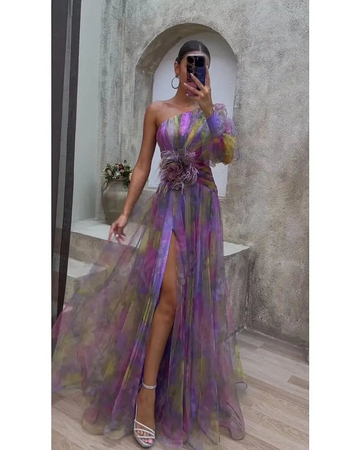 Natalie - Robe Elegantie Bloem