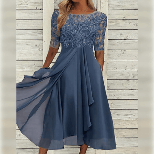Mia - Robe Élégance Dentelle