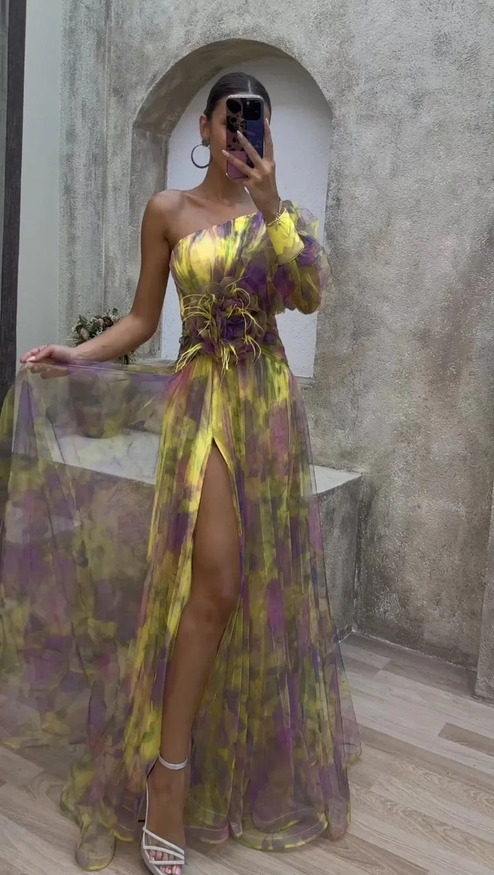 Natalie - Robe Elegantie Bloem