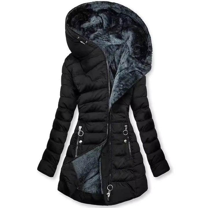 Giulia - Lange Winterjas met Warmtebescherming en Elegante Dagelijkse Stijl