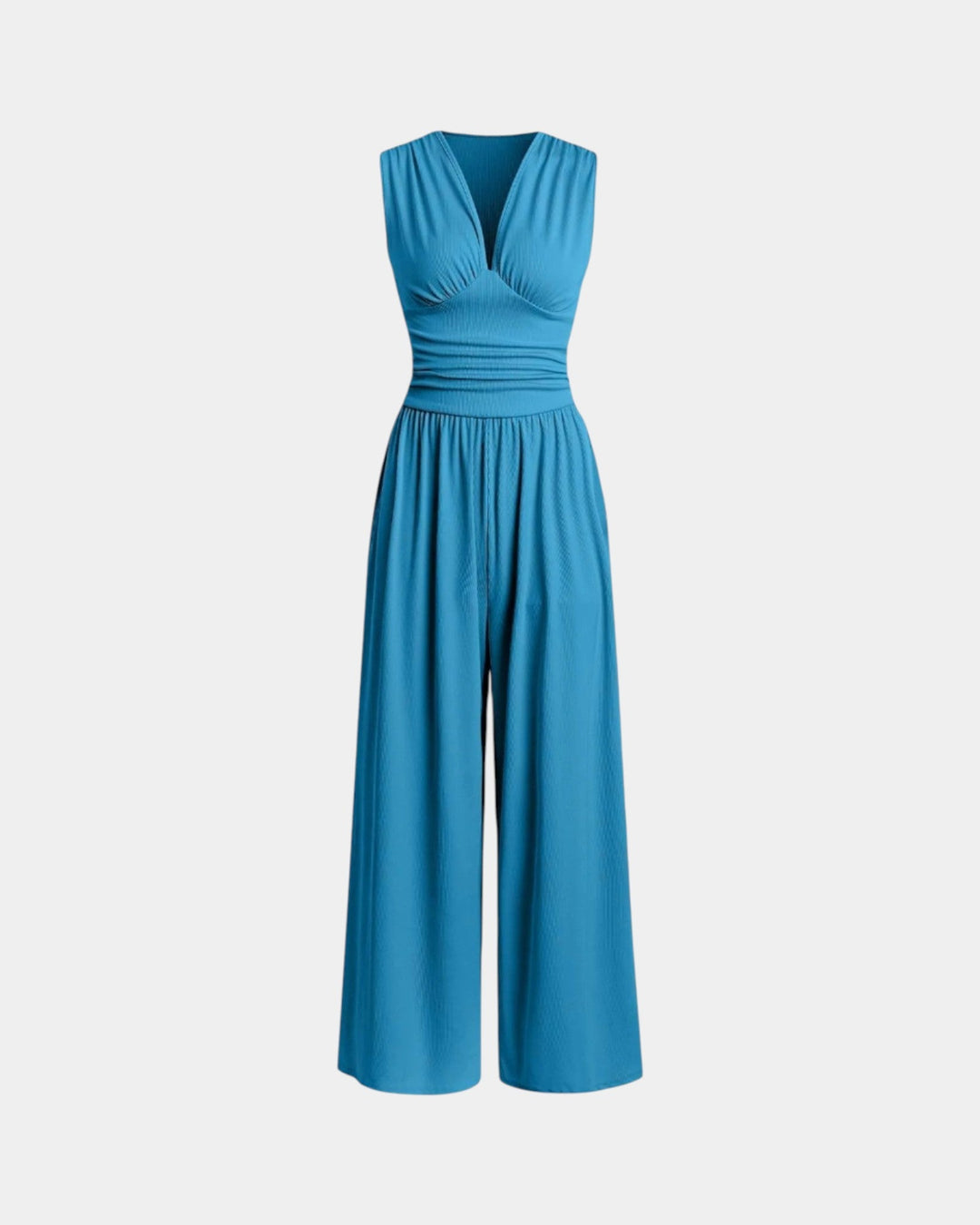 Sultana - Chique mouwloze jumpsuit met wijde benen