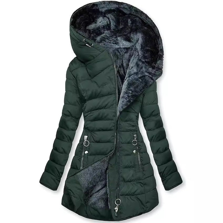 Giulia - Lange Winterjas met Warmtebescherming en Elegante Dagelijkse Stijl