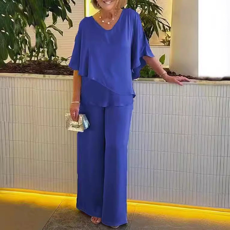 Martha Comfortabele Set Met Wijde Benen