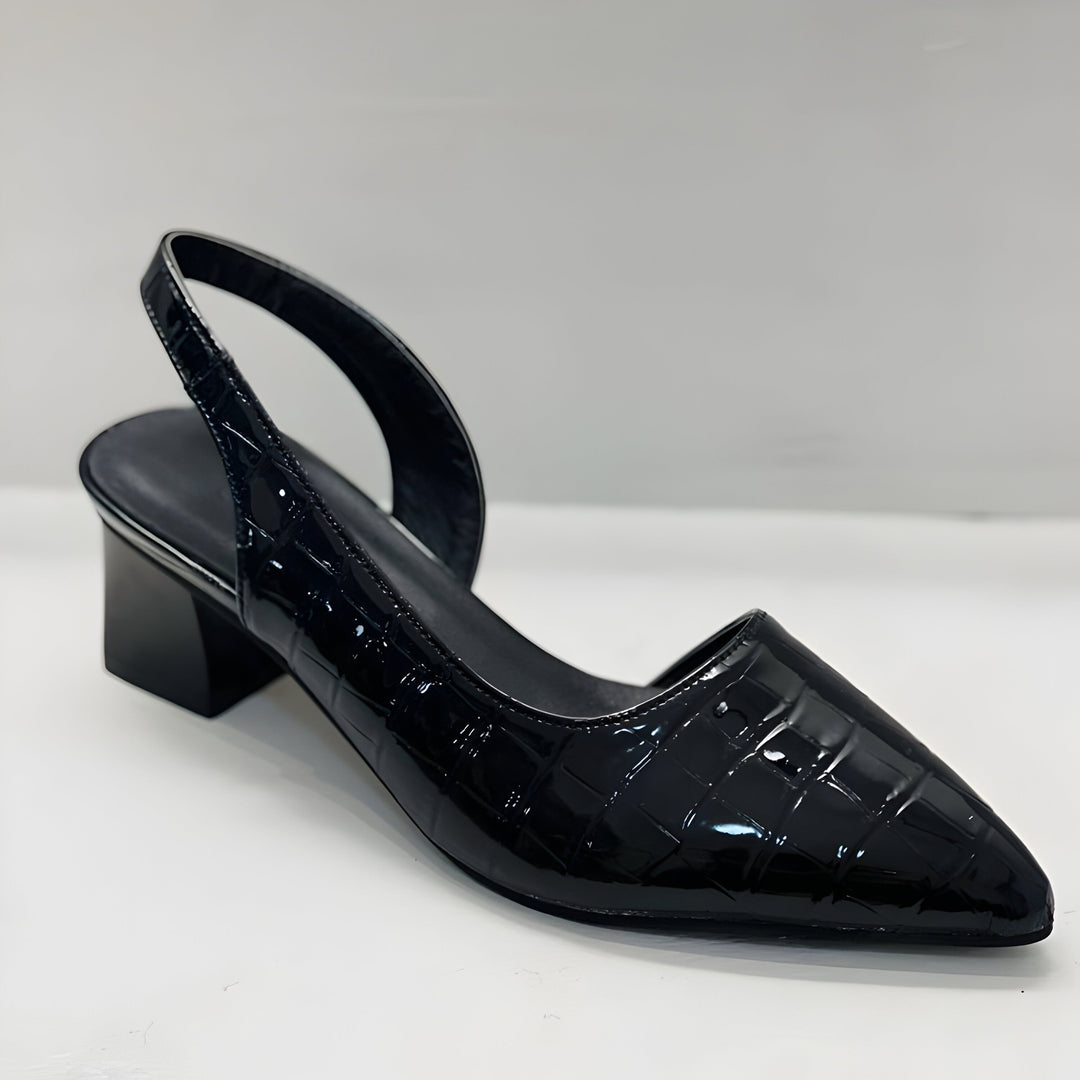 Wynn - Schoenen met een brede puntige hak