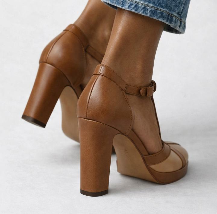Maëlyne - Retro elegante pumps met ergonomische ondersteuning