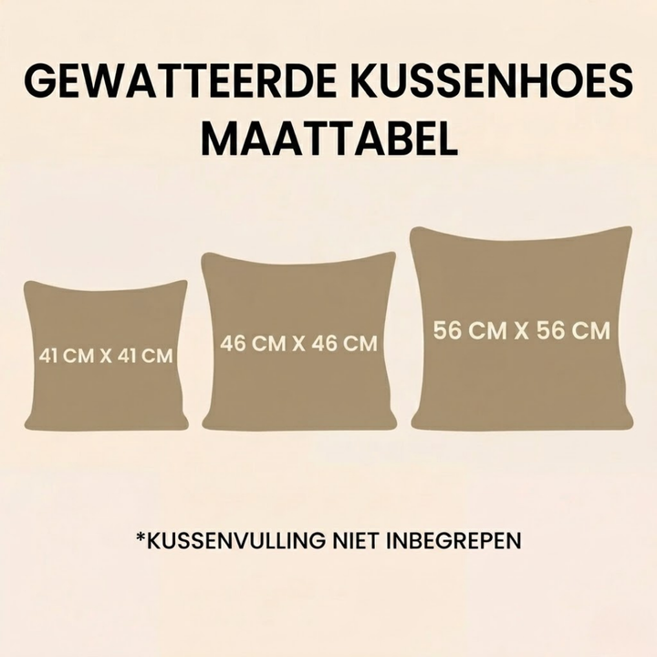 Rustic Paws - Handgemaakte Kussensloop