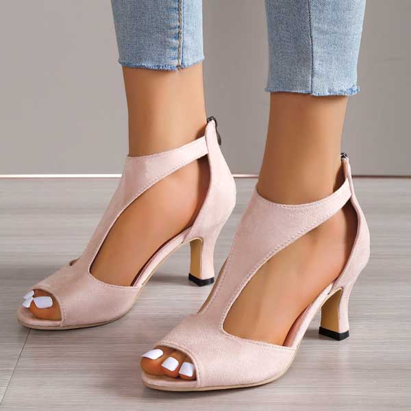 Mirella - Orthopedische Sandalen met Stabiele Hak en Comfort