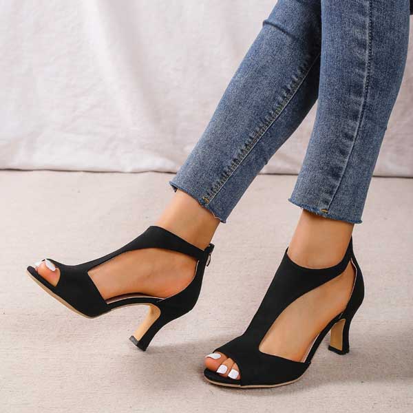 Mirella - Orthopedische Sandalen met Stabiele Hak en Comfort