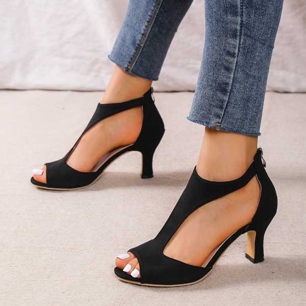 Mirella - Orthopedische Sandalen met Stabiele Hak en Comfort