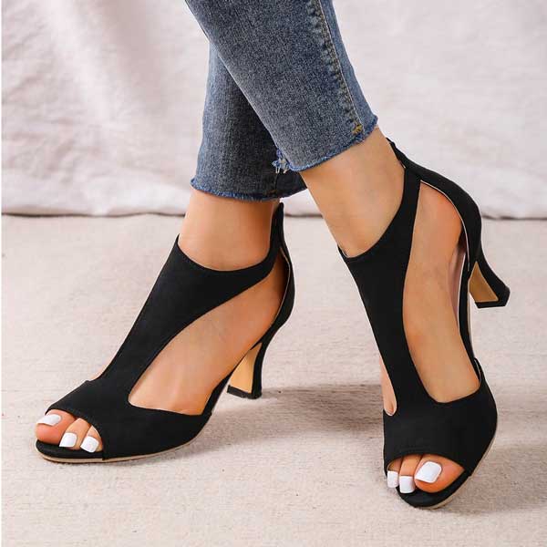 Mirella - Orthopedische Sandalen met Stabiele Hak en Comfort