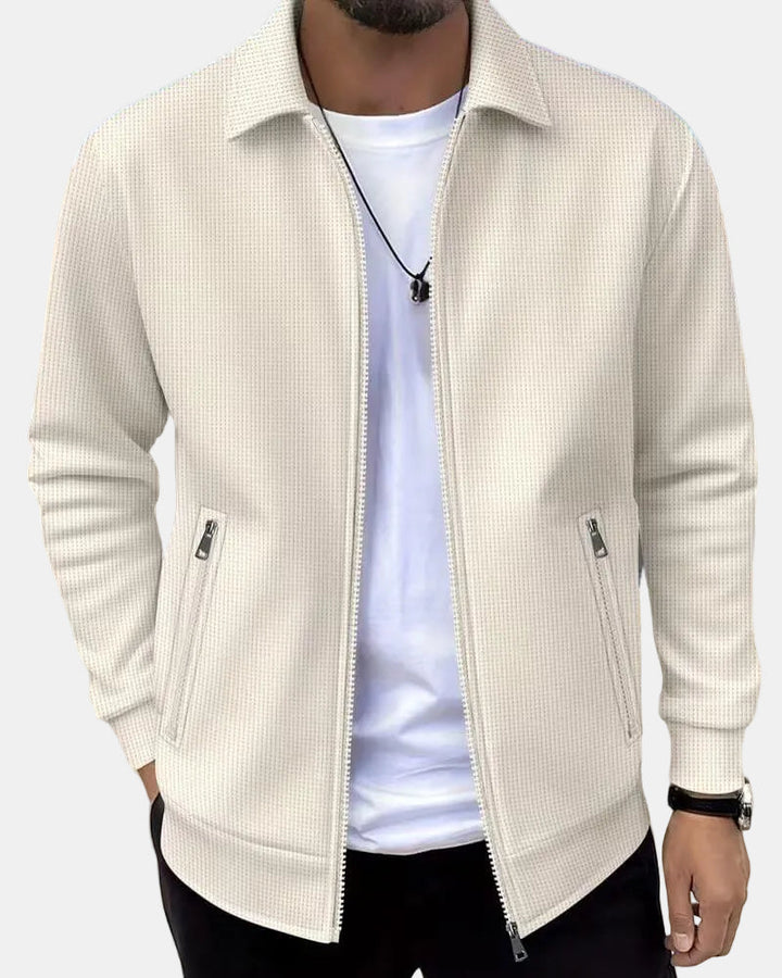 Valence - Casual Textuur Jack Met Rits