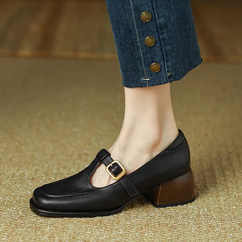 Patricia - Orthopedische Schoenen met T-band