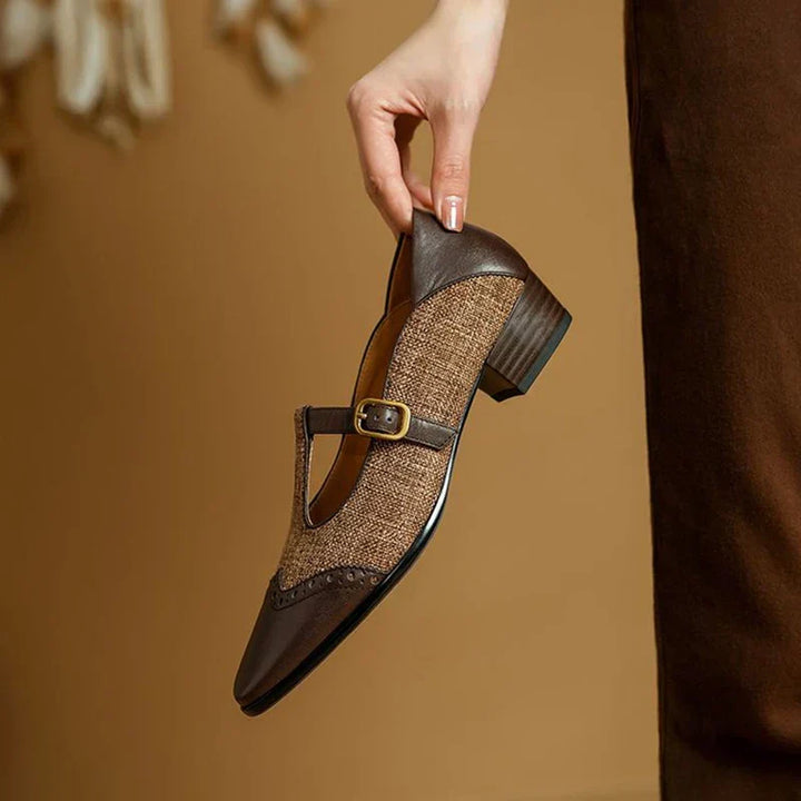 Halina - Vintage Stijl Orthopedische Schoenen