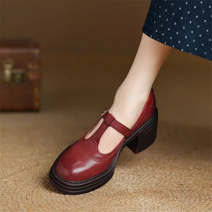 Olivia - Orthopedische pumps met dikke zool