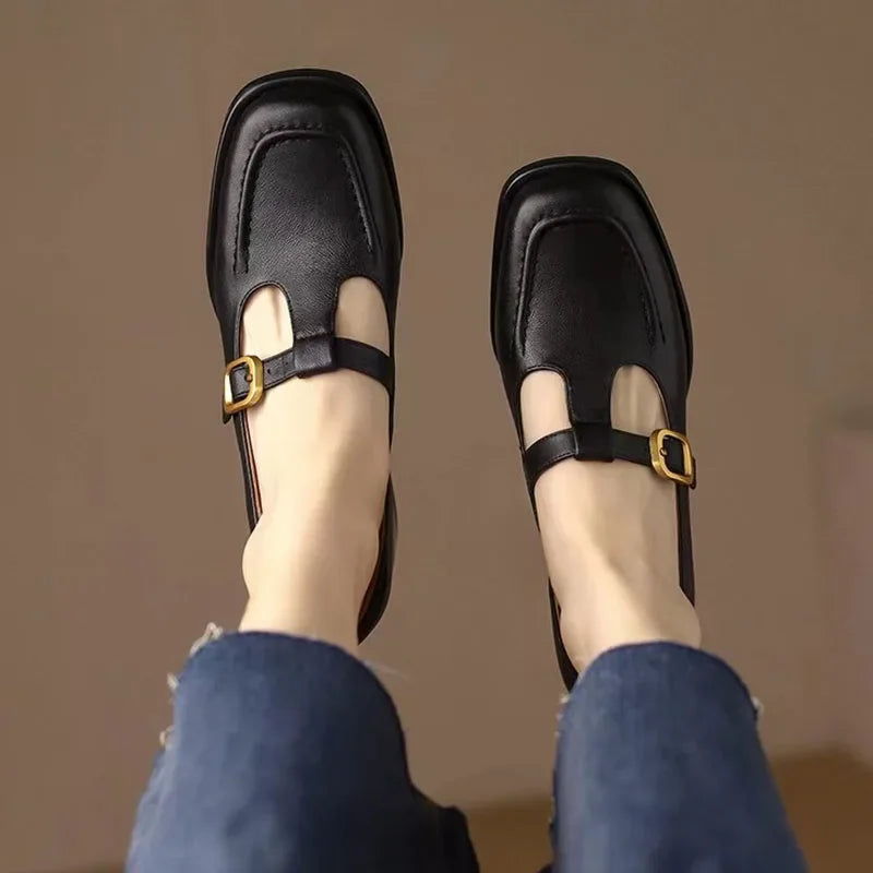 Patricia - Orthopedische Schoenen met T-band