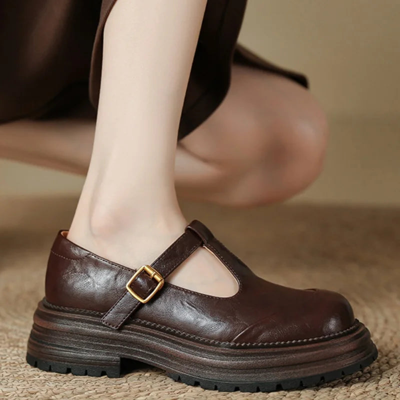 Linda - Orthopedische schoenen met T-vormige band
