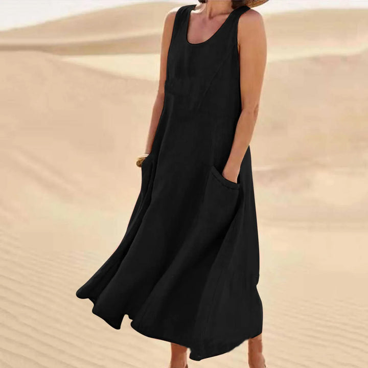 Chloe - Maxi Jurk Natuurlijke Comfort