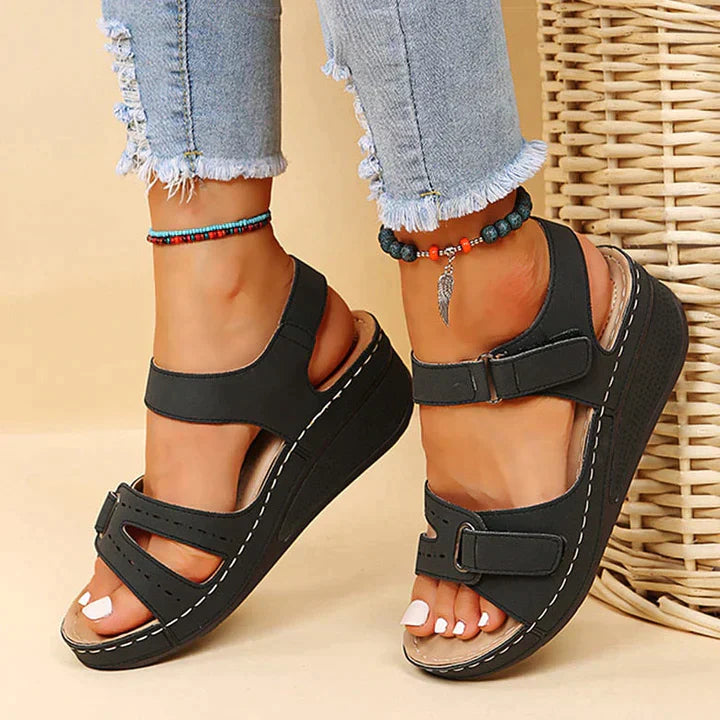 Sandy Comfortabele Orthopedische Sandalen met Hak