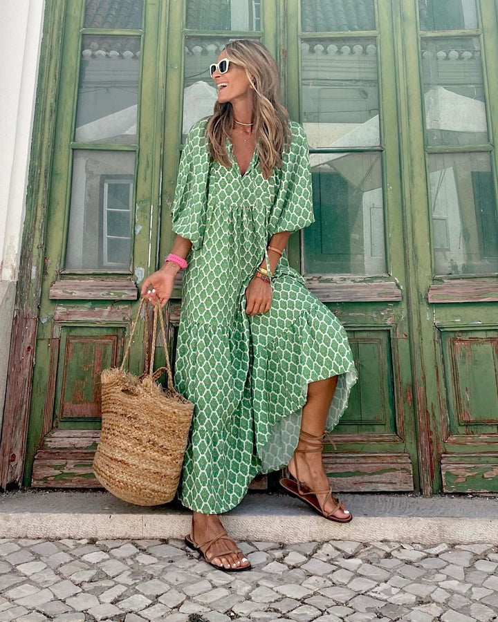 Fleur - Bohemian Maxi Jurk