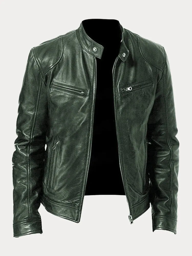 Armand - Leren Café Racer Jas