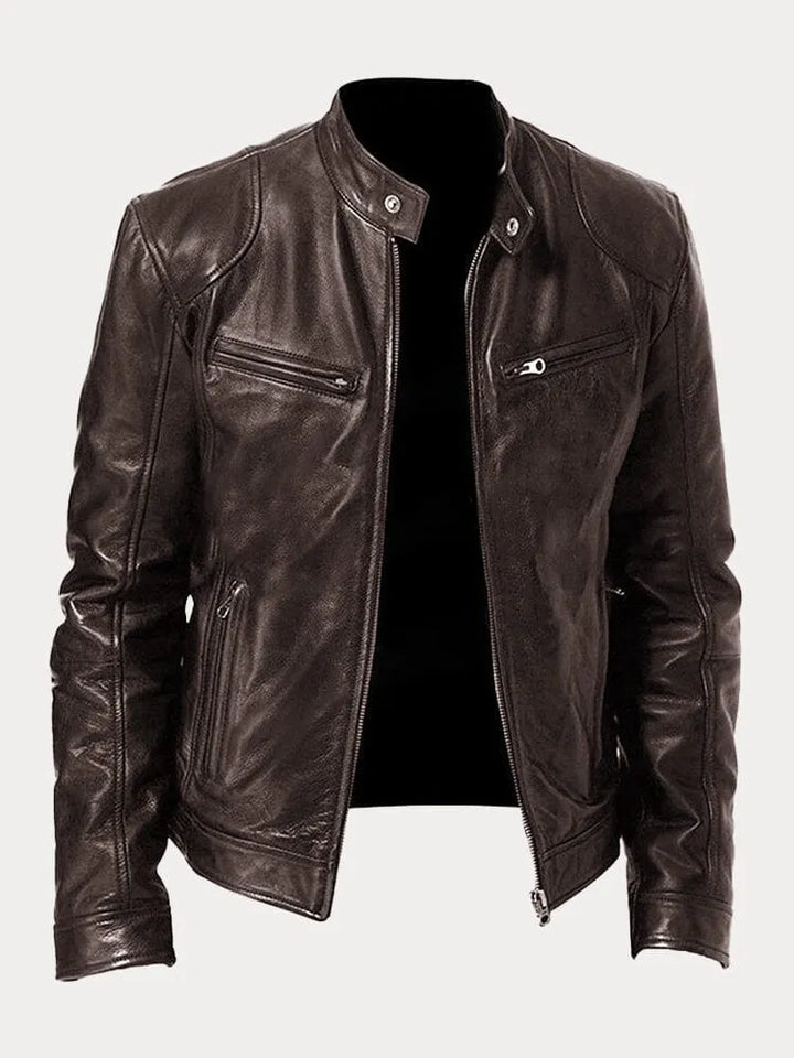Armand - Leren Café Racer Jas