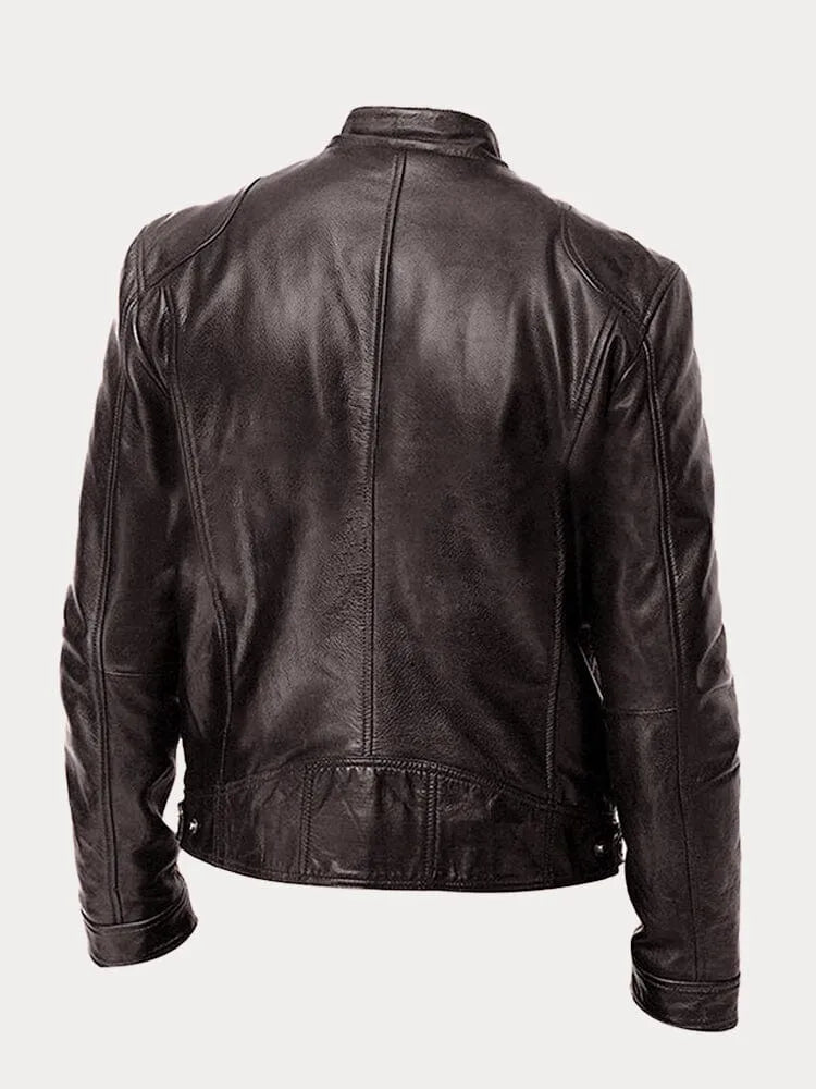 Armand - Leren Café Racer Jas