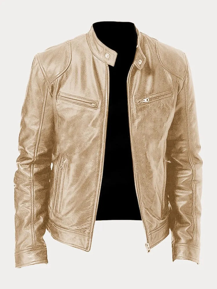 Armand - Leren Café Racer Jas