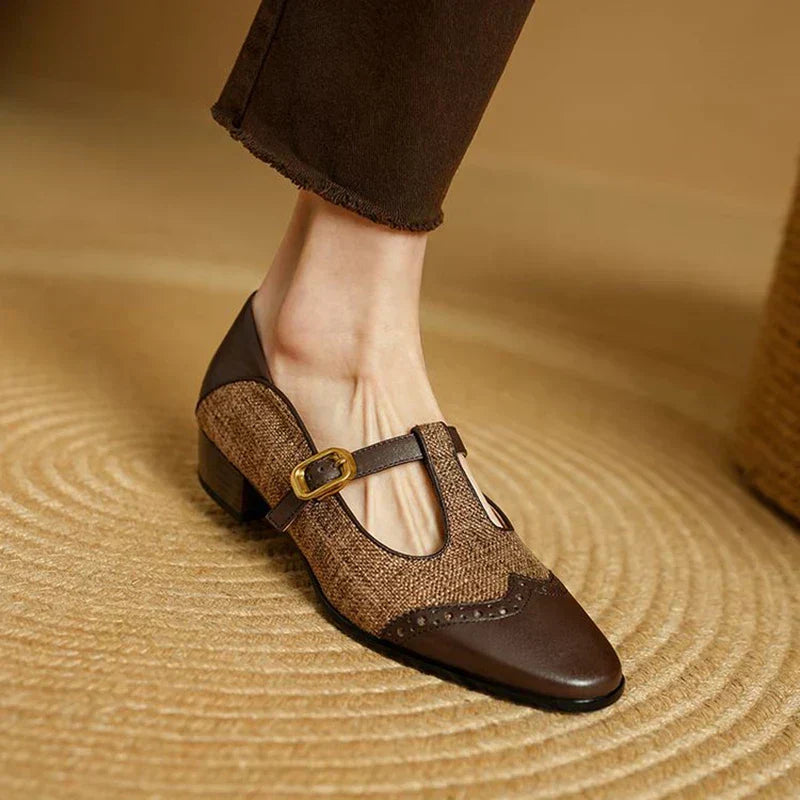 Halina - Vintage Stijl Orthopedische Schoenen