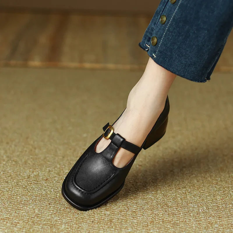 Patricia - Orthopedische Schoenen met T-band