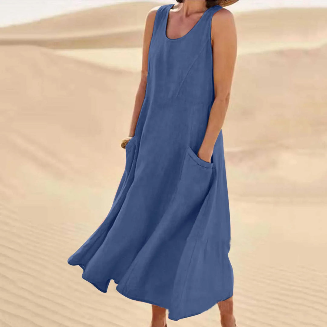Chloe - Maxi Jurk Natuurlijke Comfort