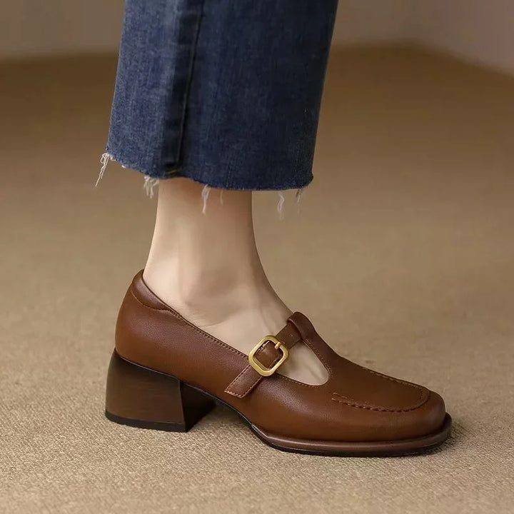 Patricia - Orthopedische Schoenen met T-band