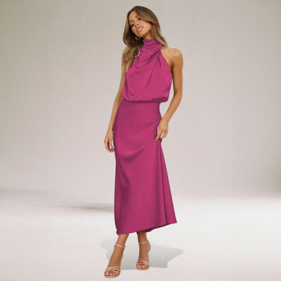Amelie - Glamoureuze jurk met open rug