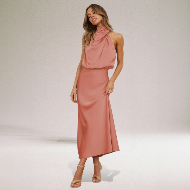 Amelie - Glamoureuze jurk met open rug