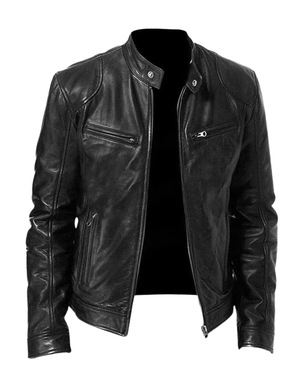 Armand - Leren Café Racer Jas
