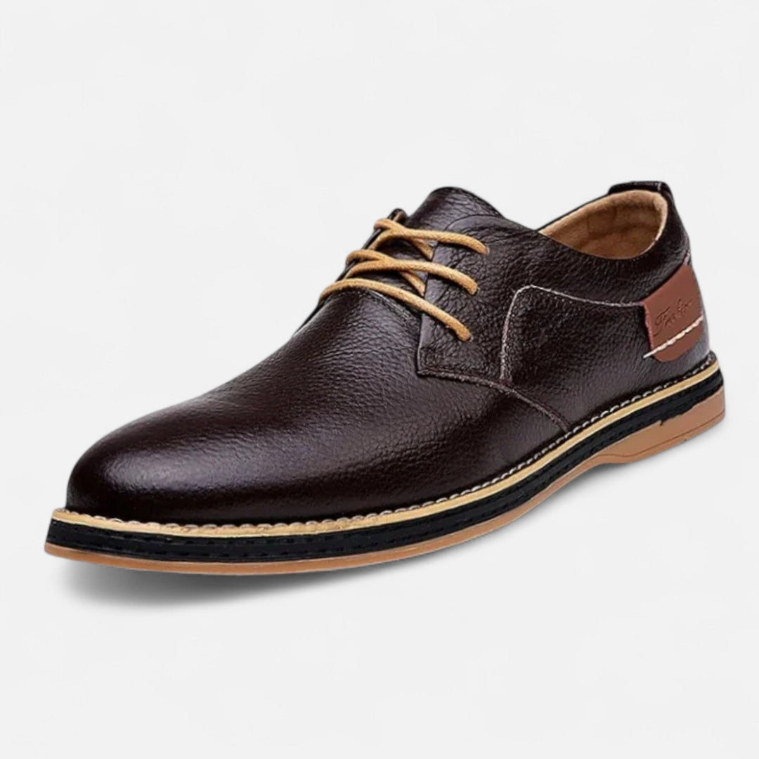 Victor - Elegante Handgemaakte Leren Schoenen voor Mannen